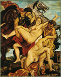 Rape of the Daughters of Leucippus, eftr. Rubens | oil on canvas